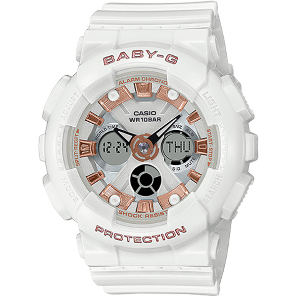 BA-130LH-7A | Đồng Hồ Casio | Baby-G | Dây Nhựa | Chống Nước