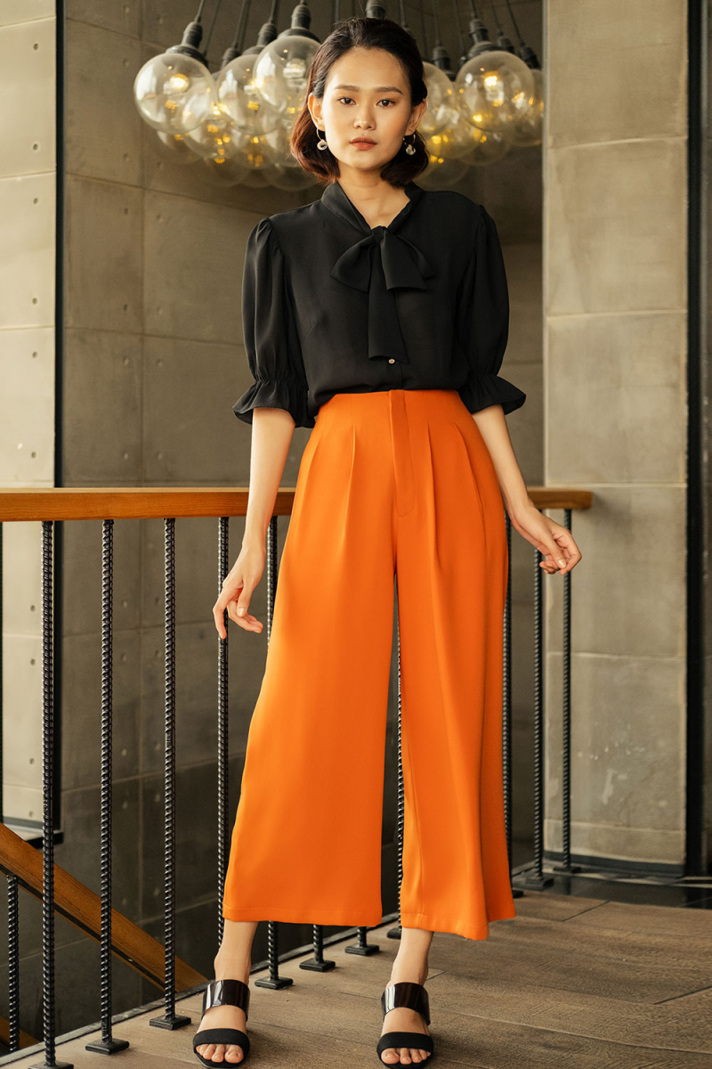 Quần culottes mang lại sự thoải mái cho người mặc nhưng cũng rất hợp thời trang