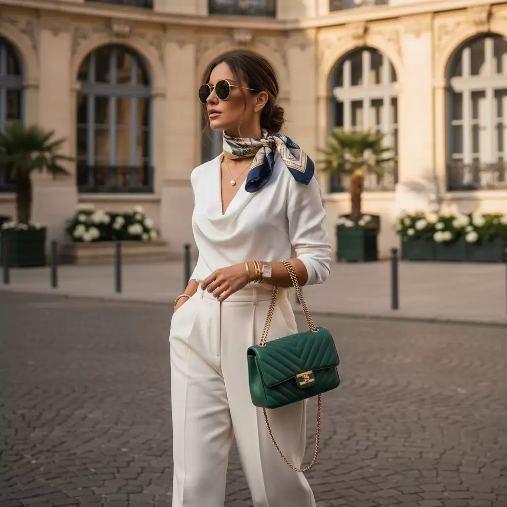 Áo sơ mi lụa mang lại vẻ ngoài thanh lịch và quý phái cho phái đẹp