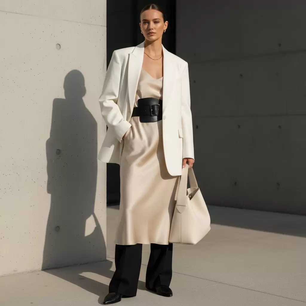 gemini_image_1768314664 Phong cách Minimalism mang lại vẻ đẹp thanh lịch và vượt thời gian cho phái đẹp