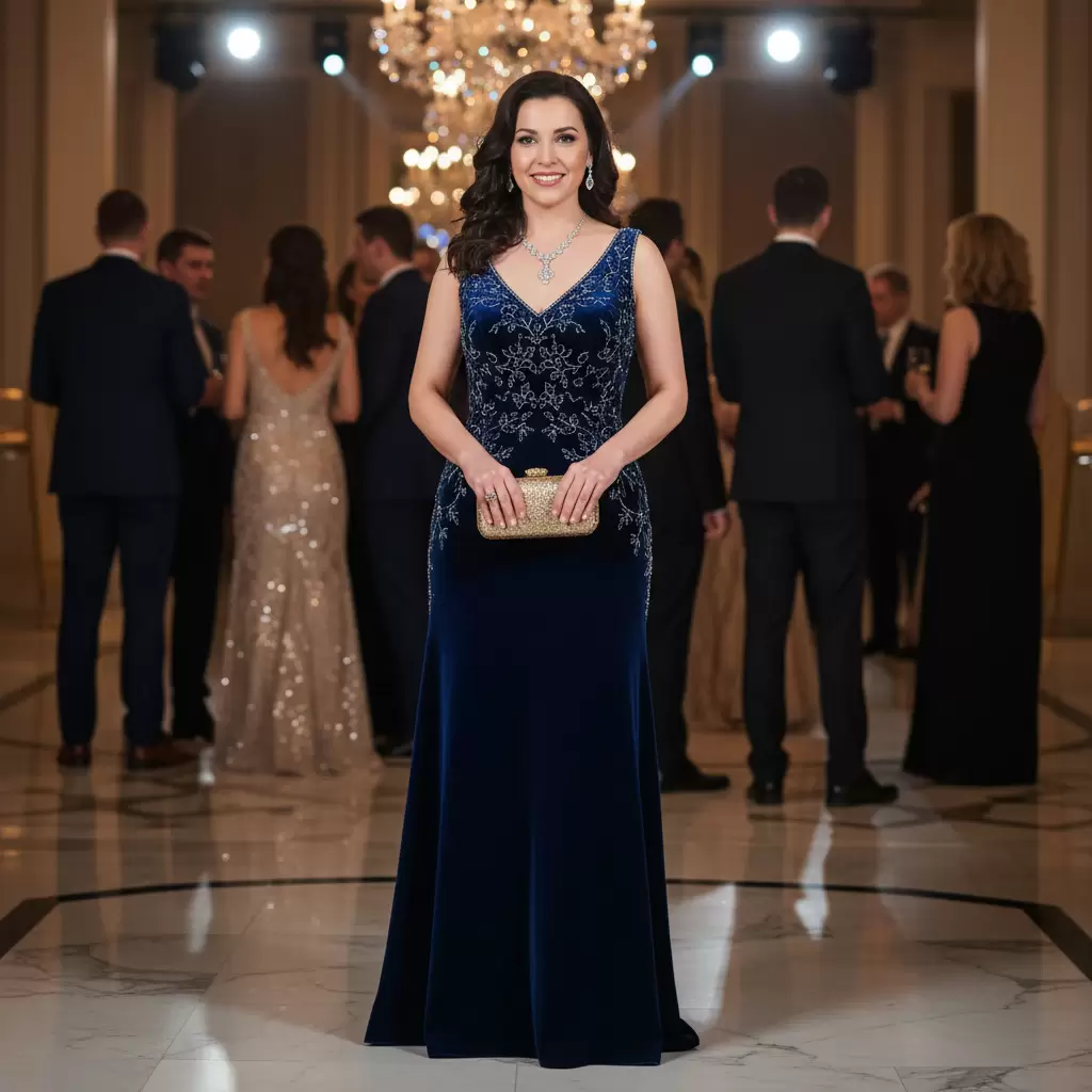 Sự kết hợp hoàn hảo giữa váy dự tiệc và túi xách nâng tầm phong cách