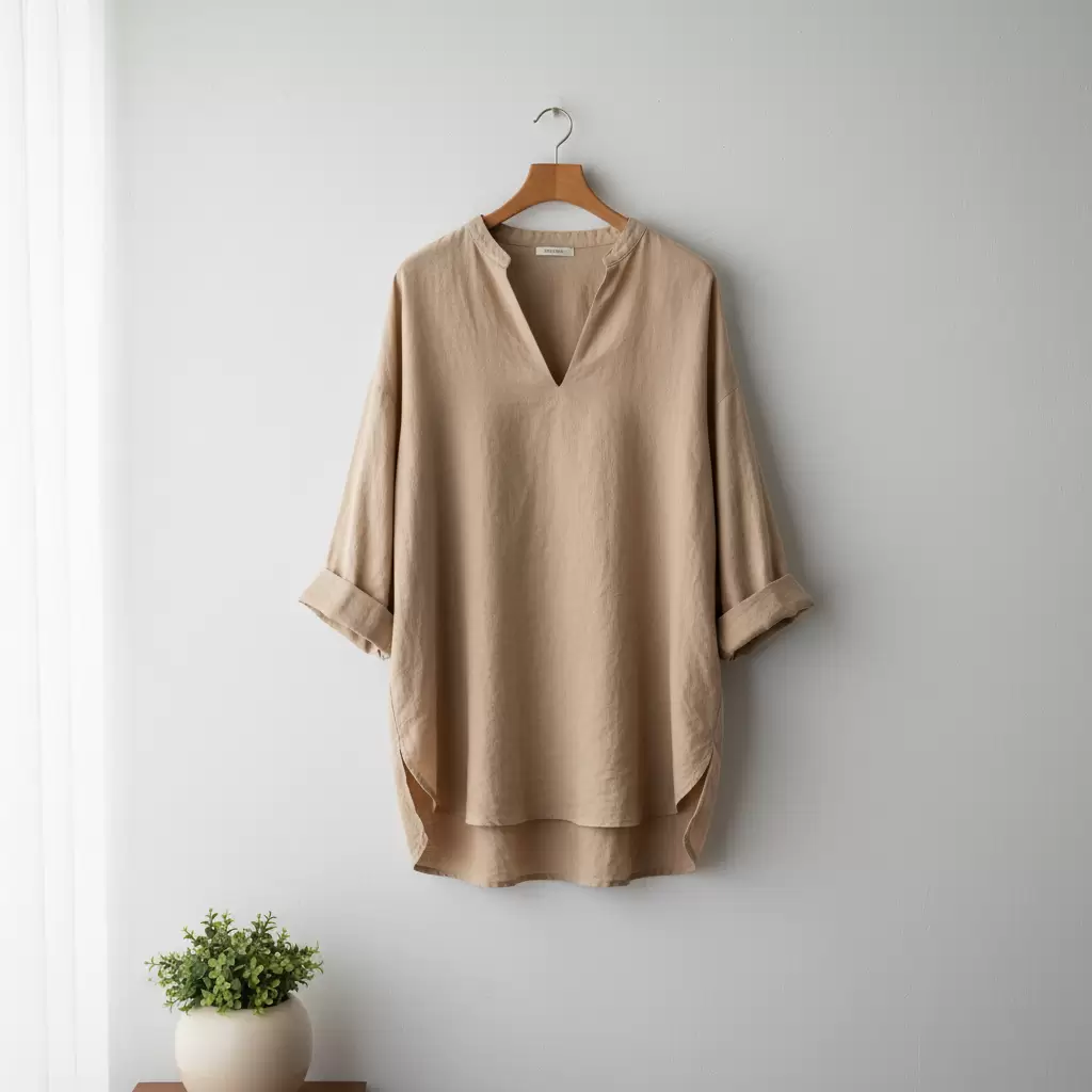 Chất liệu linen mang lại vẻ đẹp tự nhiên và sự thoải mái tối đa cho người mặc