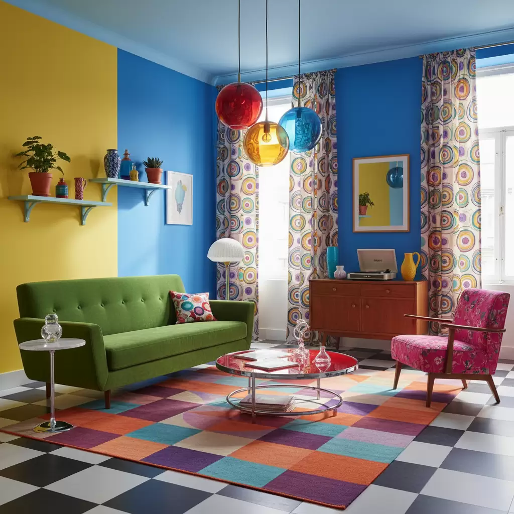 Sự giao thoa đầy nghệ thuật giữa quá khứ và hiện đại trong phong cách Retro