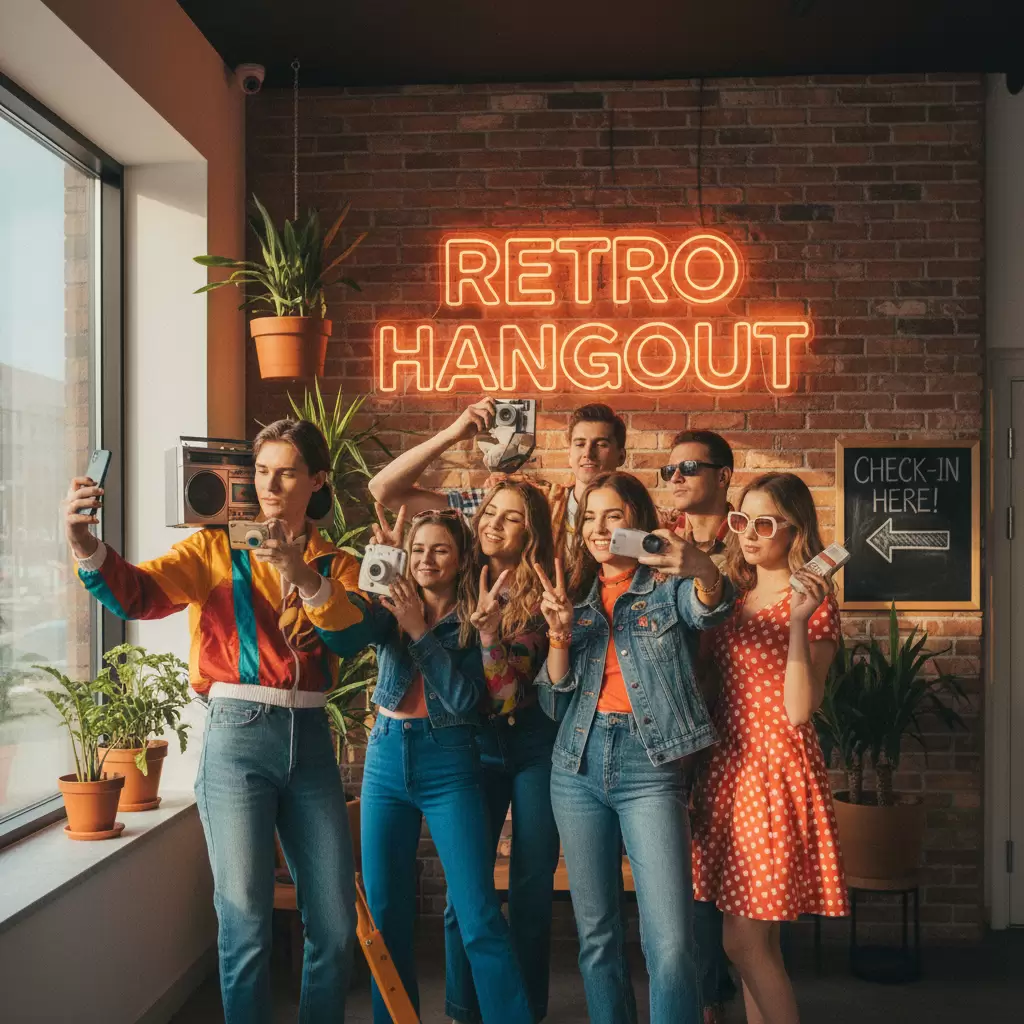 Mạng xã hội đóng vai trò quan trọng trong việc lan tỏa sức hút của phong cách Retro