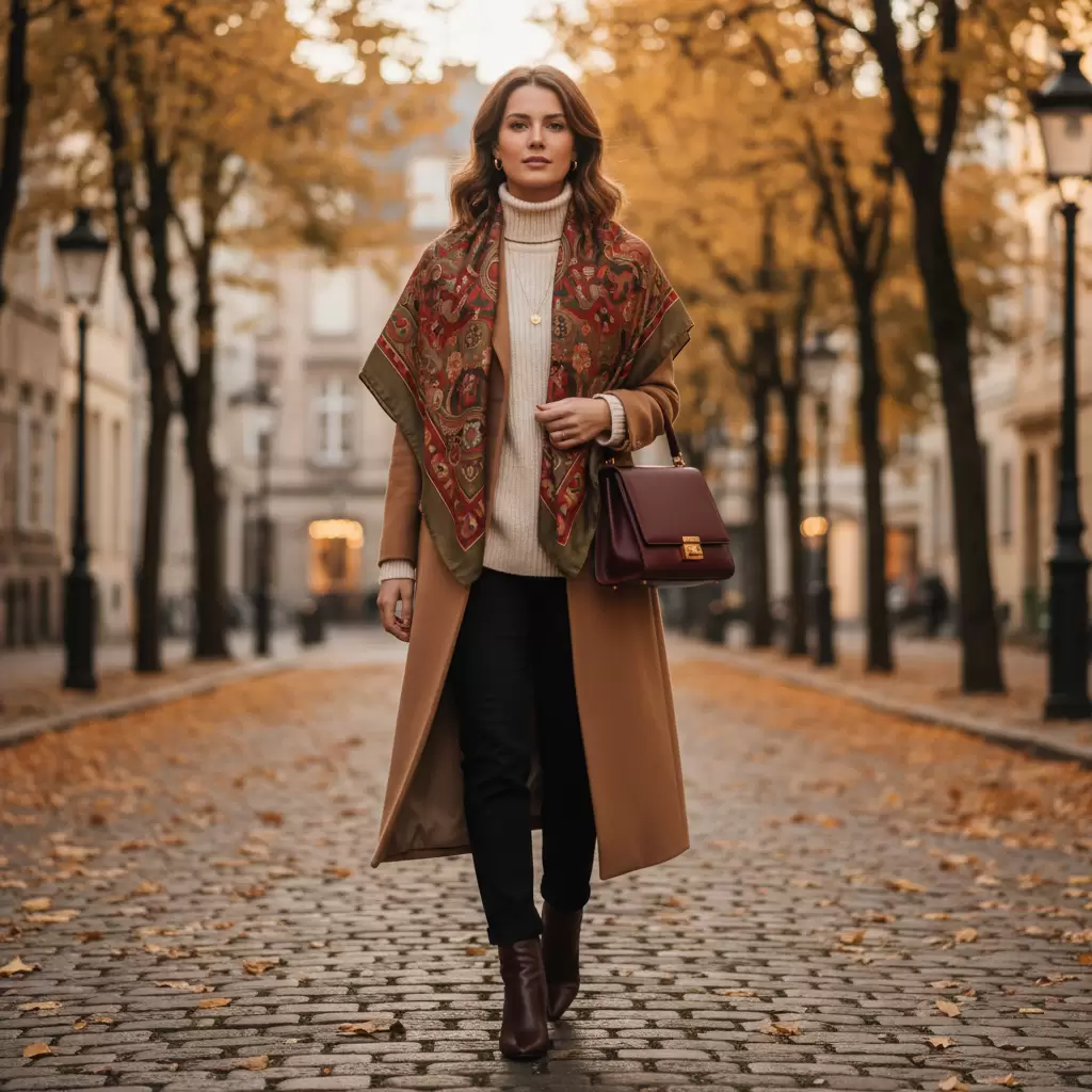 Thời trang mùa thu mang lại vẻ đẹp lãng mạn và tinh tế cho phái đẹp
