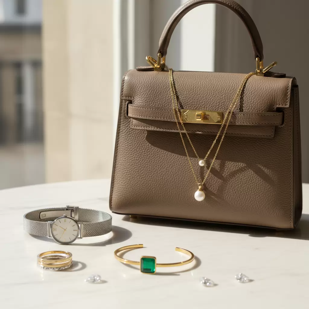 Phụ kiện là yếu tố quan trọng tạo nên điểm nhấn cho bộ trang phục