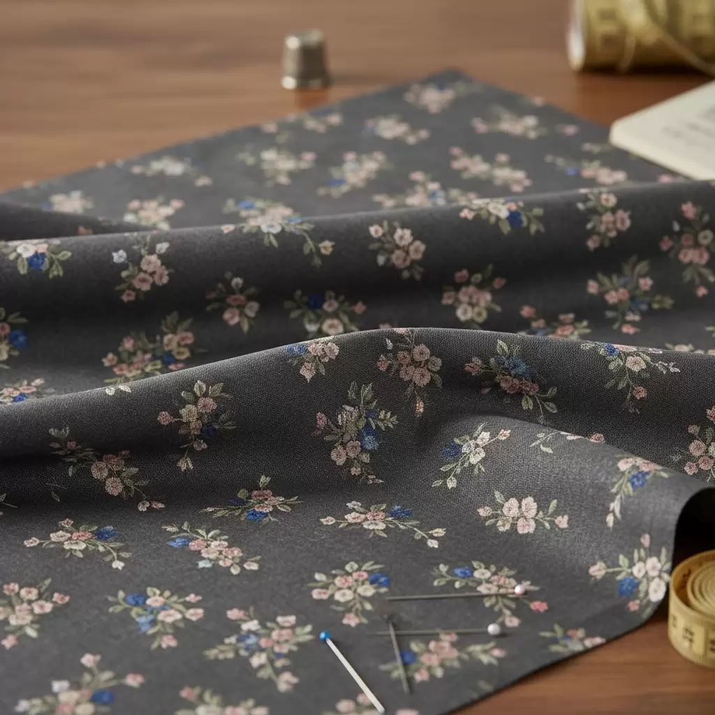 Màu sắc tối và họa tiết nhỏ giúp tạo hiệu ứng vóc dáng thon gọn hơn