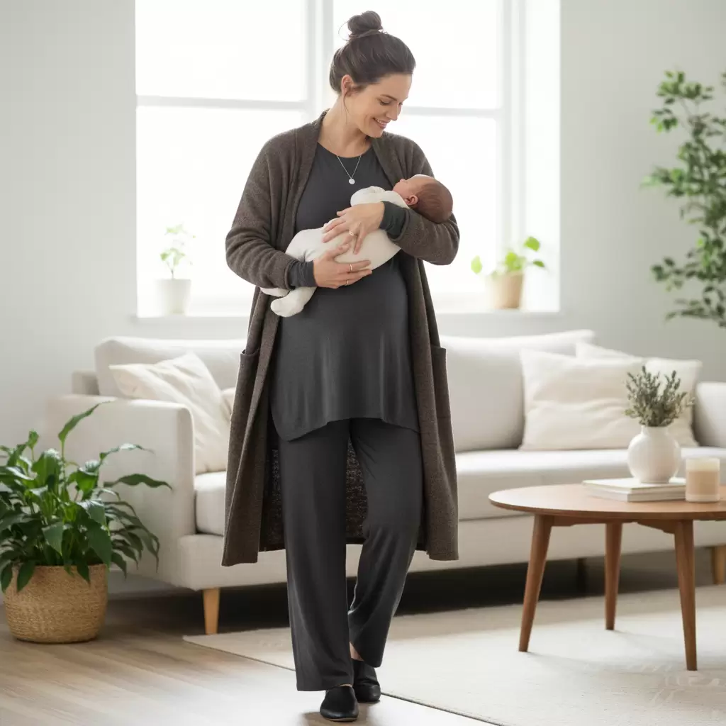 Các gam màu tối và trung tính tạo hiệu ứng thị giác giúp vóc dáng thon gọn hơn