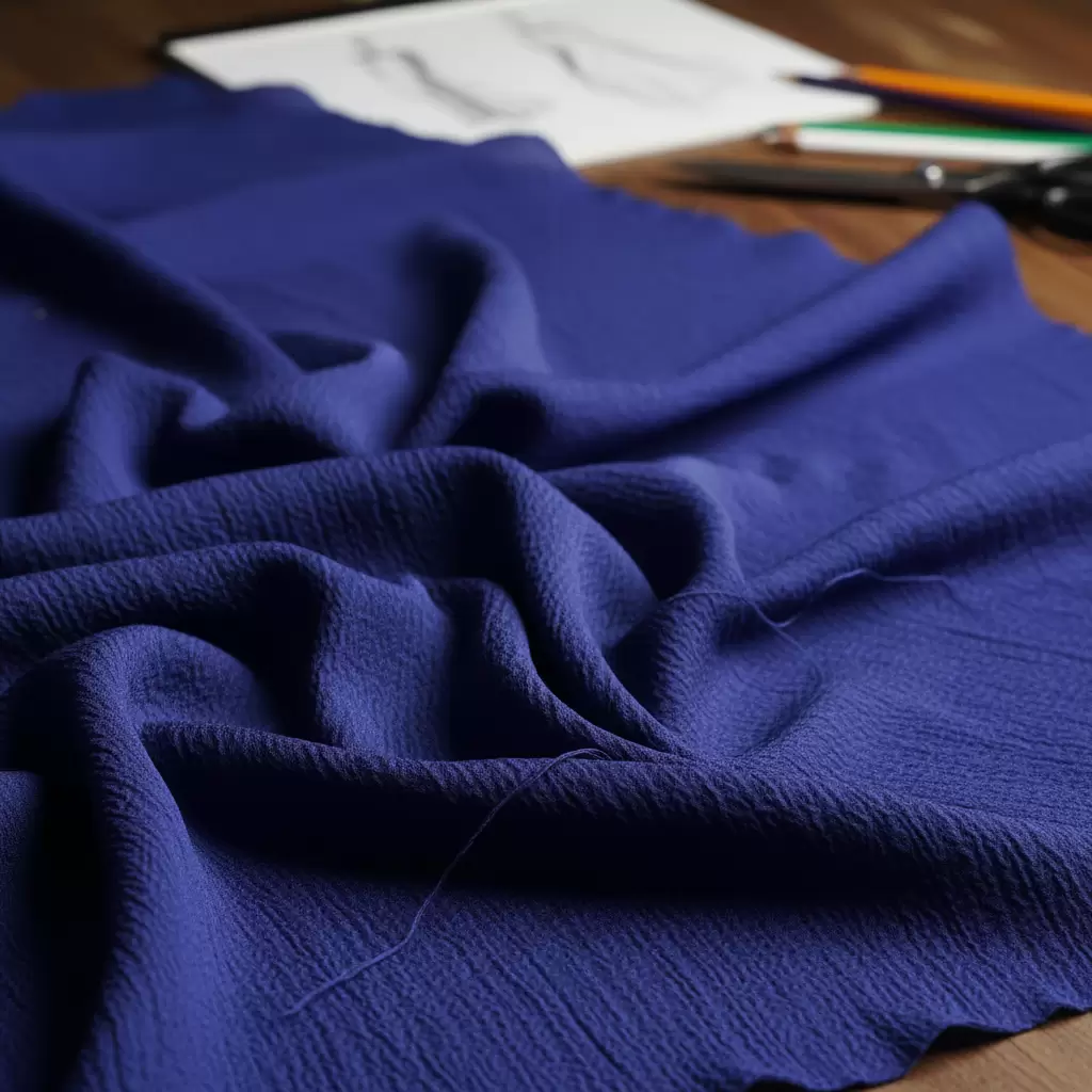 Cận cảnh bề mặt mịn màng và sang trọng của chất liệu vải trượt cao cấp