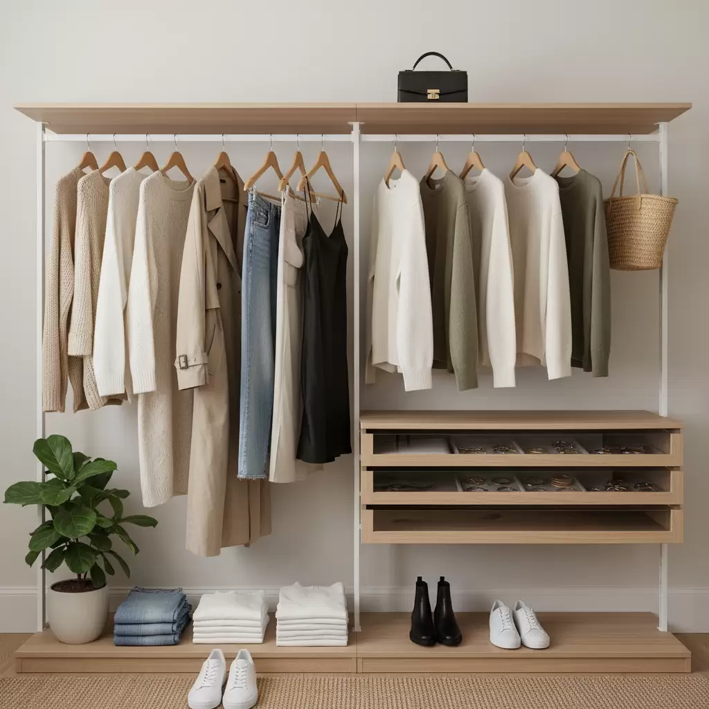 Xây dựng tủ đồ cá nhân là cách phản ánh tư duy và phong cách sống tích cực của người phụ nữ hiện đại